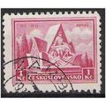 Mi 336: 1 Kč rose-carmine 20th Anniversary of t...