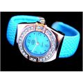 Rose Gold Plated USS Rhinestone Crystal Sprung ...