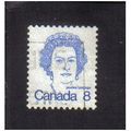 1972 canada queen elizabeth 11 8c f/u sg700