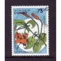 CONGO 1993 WILDFLOWERS SG1375 75F HIBISCUS FINE...