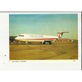 Aviation DAN-AIR BAC 1-11 500 Postcard by Denni...