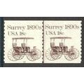 1907 18c Surrey Fine MNH Dry Gum CNP Left 10 V0092
