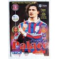 1998 programme Crystal Palace v. Derby County, ...