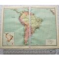 c1907 Harmsworth Plate No. 185-186 South Americ...