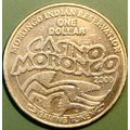 Morongo. $1 Casino Token. Cabazon, CA. R23.