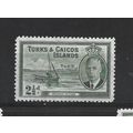 Turks&Caicos.SG225 2 1/2d Sponge Diving.Mounted...