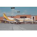 Air Midwest Saab Sf340 A Aircraft Postcard (A16...