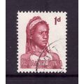 PAPUA NEW GUINEA 1961 1d LAKE FEMALE GOROKA SG ...