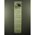 1922 White Star Line Ad - Majestic World's Largest Ship