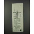 1932 Union-Castle Line Cruise Ad - South Africa