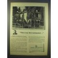 1946 Liberty Mutual Ad - This is my First Testimonial