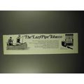 1969 Bond Street Tobacco Ad - The Lazy Pipe