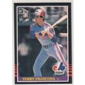 1985 Donruss baseball card 132 Terry Francona