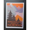 Norway, Royal Mail Line Poster, SHP1, 31/50 Ltd...