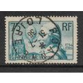FRANCE 1936 75c BLUE PILATRE DE ROZIER SG 546 F...