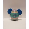 DISNEY MICKEY EARS EASTER EGG COLORED WITH GLIT...