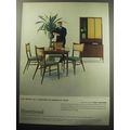 1957 Directional Furniture by Paul McCobb Advertisement - imprint of a designer