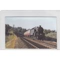 Locomotive Unknown Reproduction postcard unused...