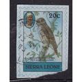 Sierra Leone 20c West African Wood Owl Stationa...