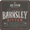 BEER MAT - ACORN BREWERY - BARNSLEY BITTER STEE...