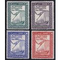 Zanzibar 1944 SG 327-30 MM - Boats (D-185 (1))