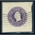 Used U437b 2c George Washington Fine Cut Square...