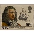GB 1982 Maritime Heritage 19½p Admiral Blake Tr...