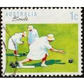Australia 1989 Sport 1c Lawn Bowls Used Stamp .