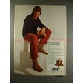 1970 Dingo Boots Ad w/ Joe Namath - The Dingo M...