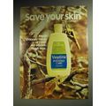 1972 Vaseline Intensive Care Lotion Ad - Save Y...