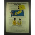 1977 Chiquita Banana Ad - Bunch of Camp Gear