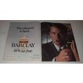1981 2-page Barclay Cigarettes Ad - The Pleasure is Back