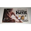 1983 2-page Kent III Cigarette Ad - When you Know What Counts