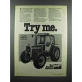 1983 Massey Ferguson 690 Tractor Ad - Try Me