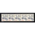 2266 24.1c Tandem Bicycle Fine MNH Dry Gum PNC ...