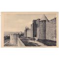 Carcassonne Les Lices France Postcard unused VGC