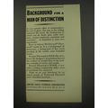 1956 United States Plywood Corporation Ad - Background for a man of distinction