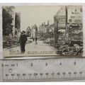 WW1 postcard Albert, Town Hall Street after Bom...