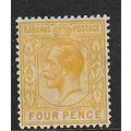 BAHAMAS 1912-19 GV WATERMARK MULTI-CROWN CA 4d ...
