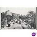 London Thames Embankment 1940s animated scene V...