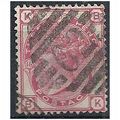 1879 SG144 3d Rose Plate 16 Good Used "BK".. .