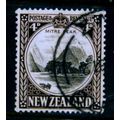 NEW ZEALAND 1936 SG 583 4d BLACK AND SEPIA MITR...