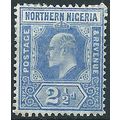 Northern Nigeria 1910 SG31 2 1/2d Blue Mounted ...