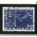 Denmark Stamp Scott #412, Used