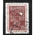 Denmark Stamp Scott #411, Used