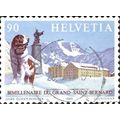 SWITZERLAND, St Bernard Dog, 2000 yr, brown & b...