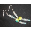 Beautiful mix yellow green aqua marine blue cry...