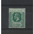 GoldCoast.SG86 1/2d Green.Mounted Mint.Jun25b