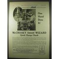 1922 McCrosky Improved Wizard Quick Change Chuc...