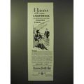 1929 Panama Pacific Line Cruise Ad - New York, California